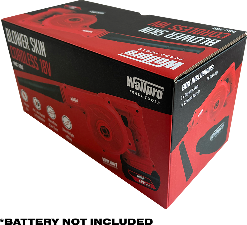 Wallpro's Cordless Blower Skin Box